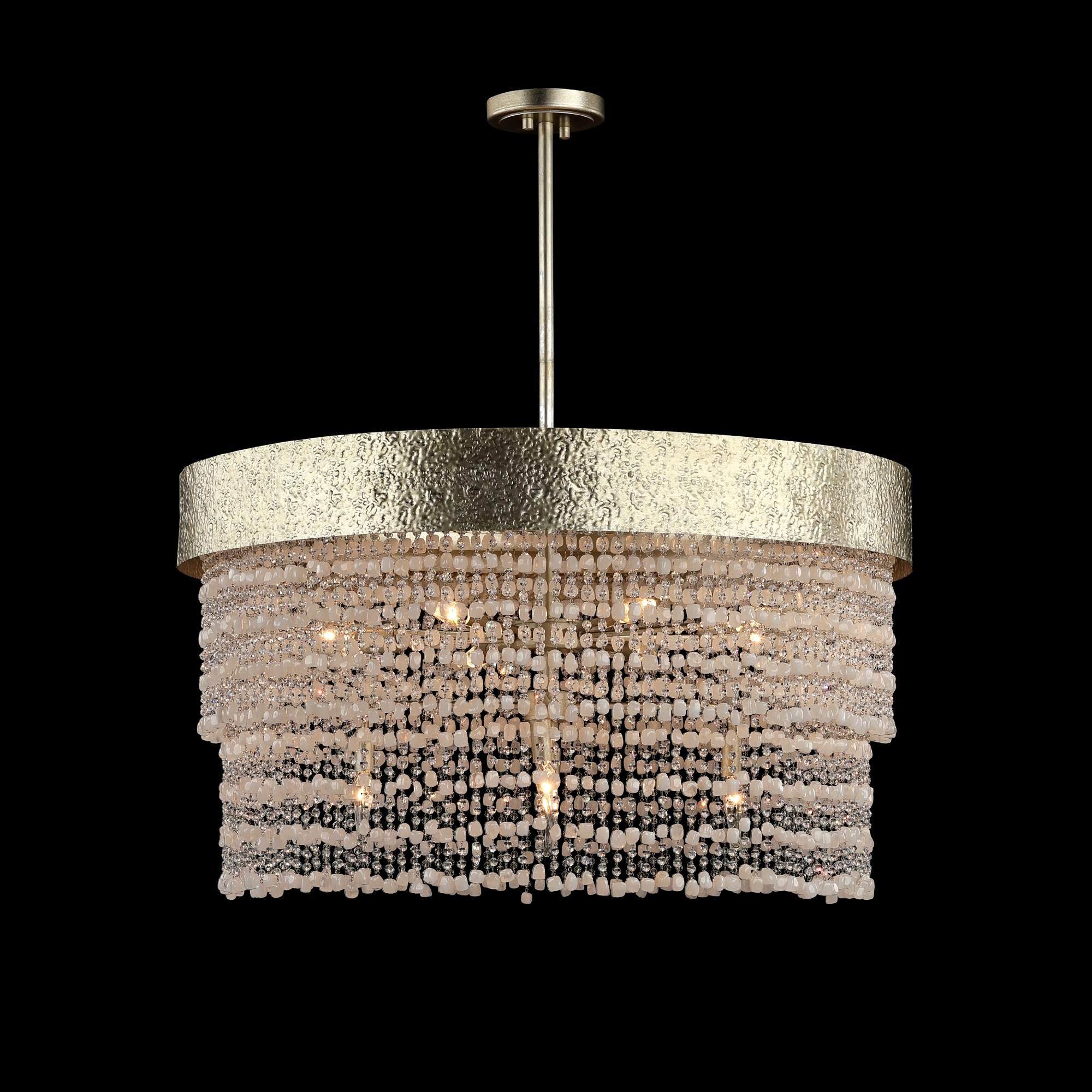 Crystal Veil Twelve-Light Chandelier