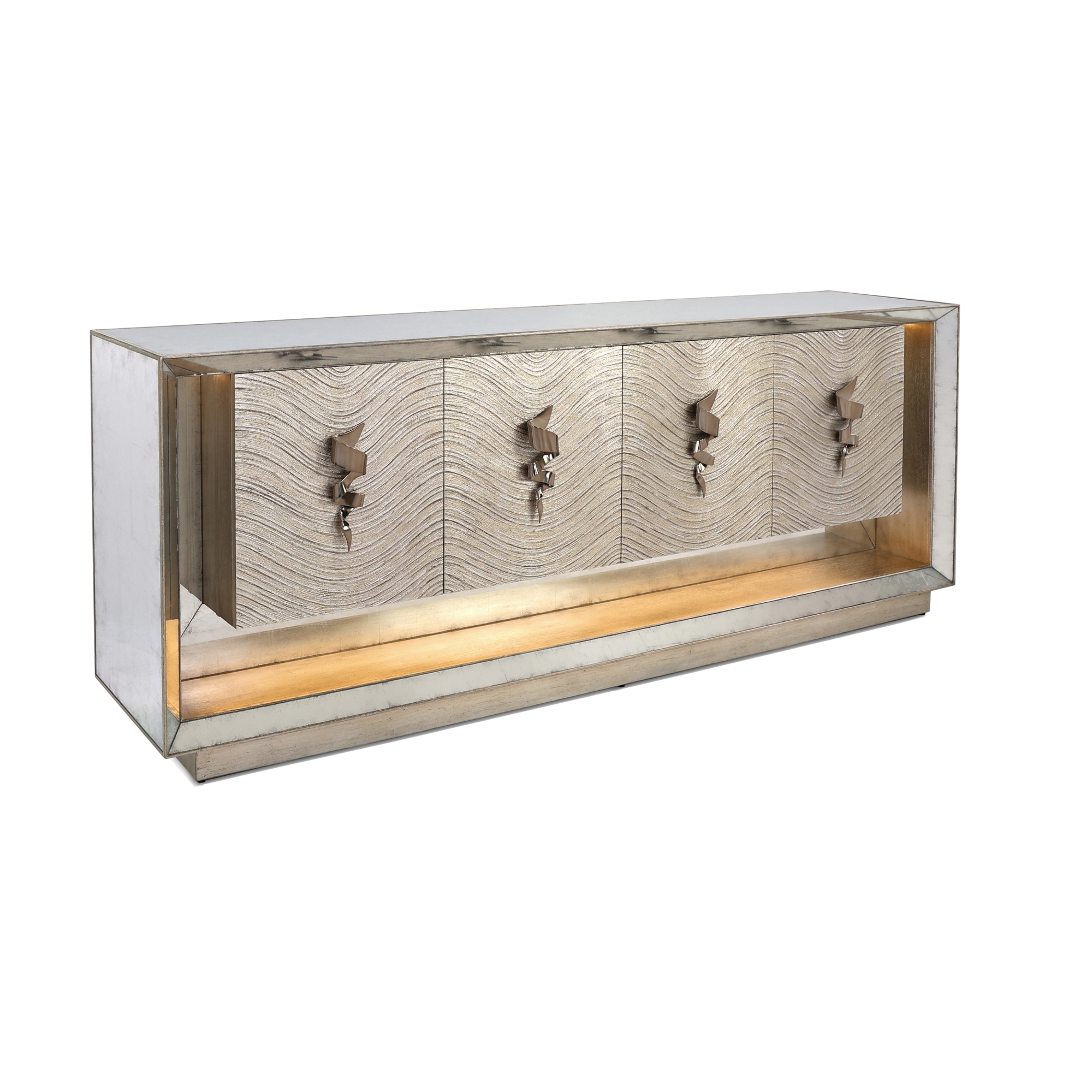 Moon Shadow Four-Door Lighted Sideboard