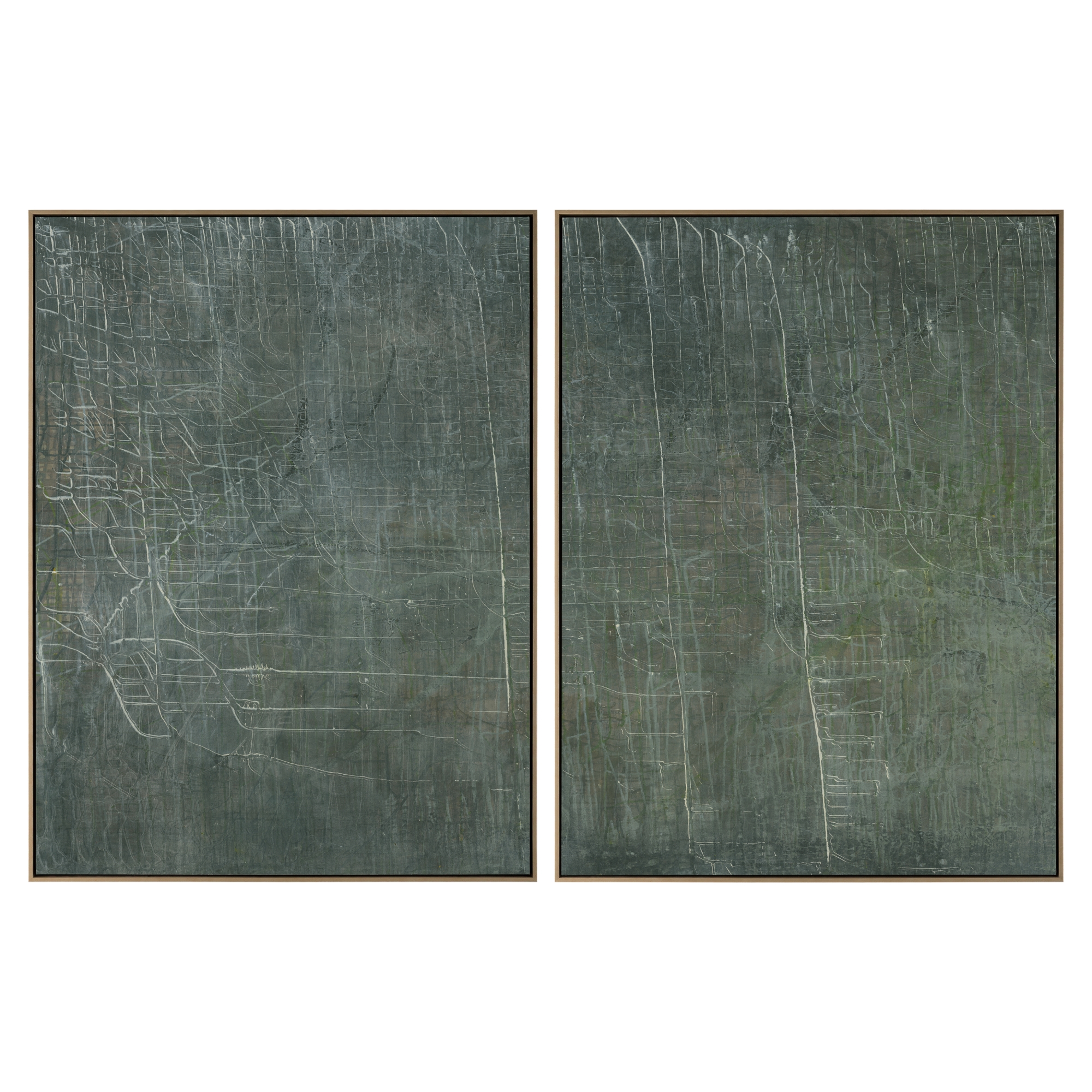Debra Ferrari's Zion No. 1-2 Diptych, Small