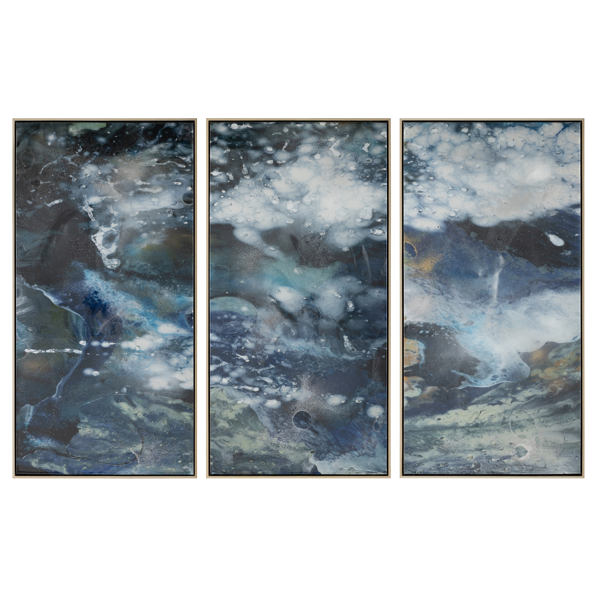 Brendan Parker's Circulation Triptych