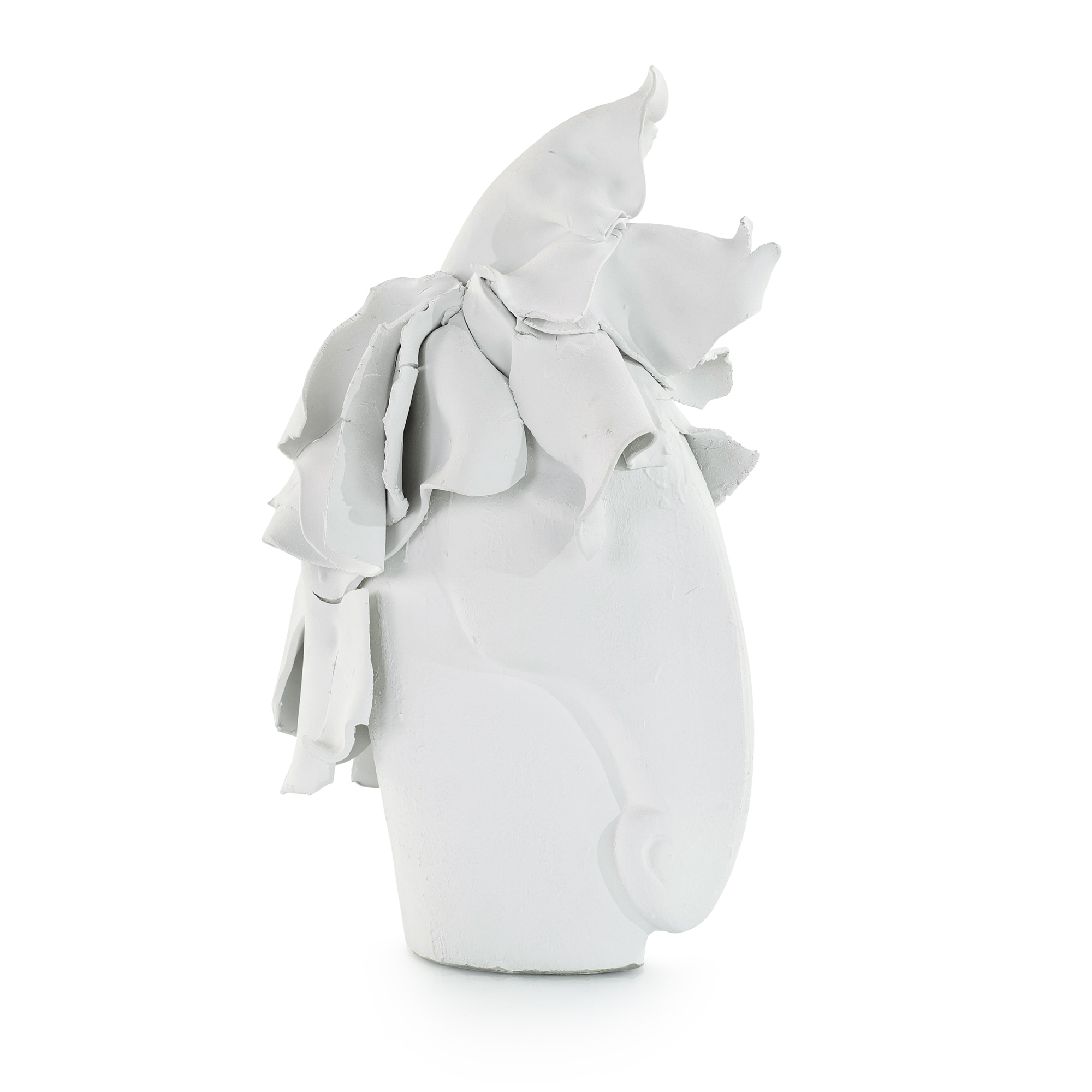Draped Porcelain Sculpture