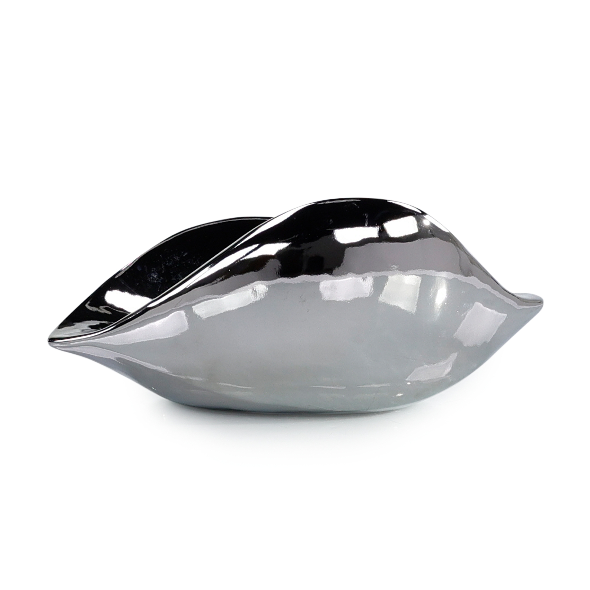 Scooped Silver Bowl