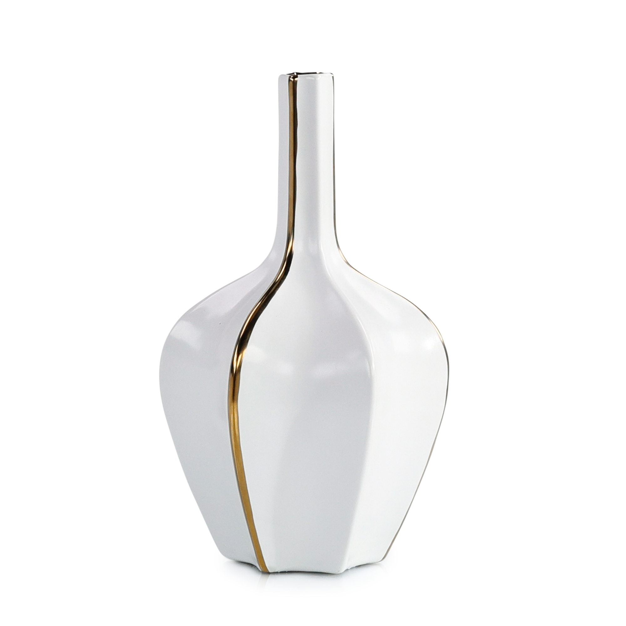 Golden Stripe Vase, Large