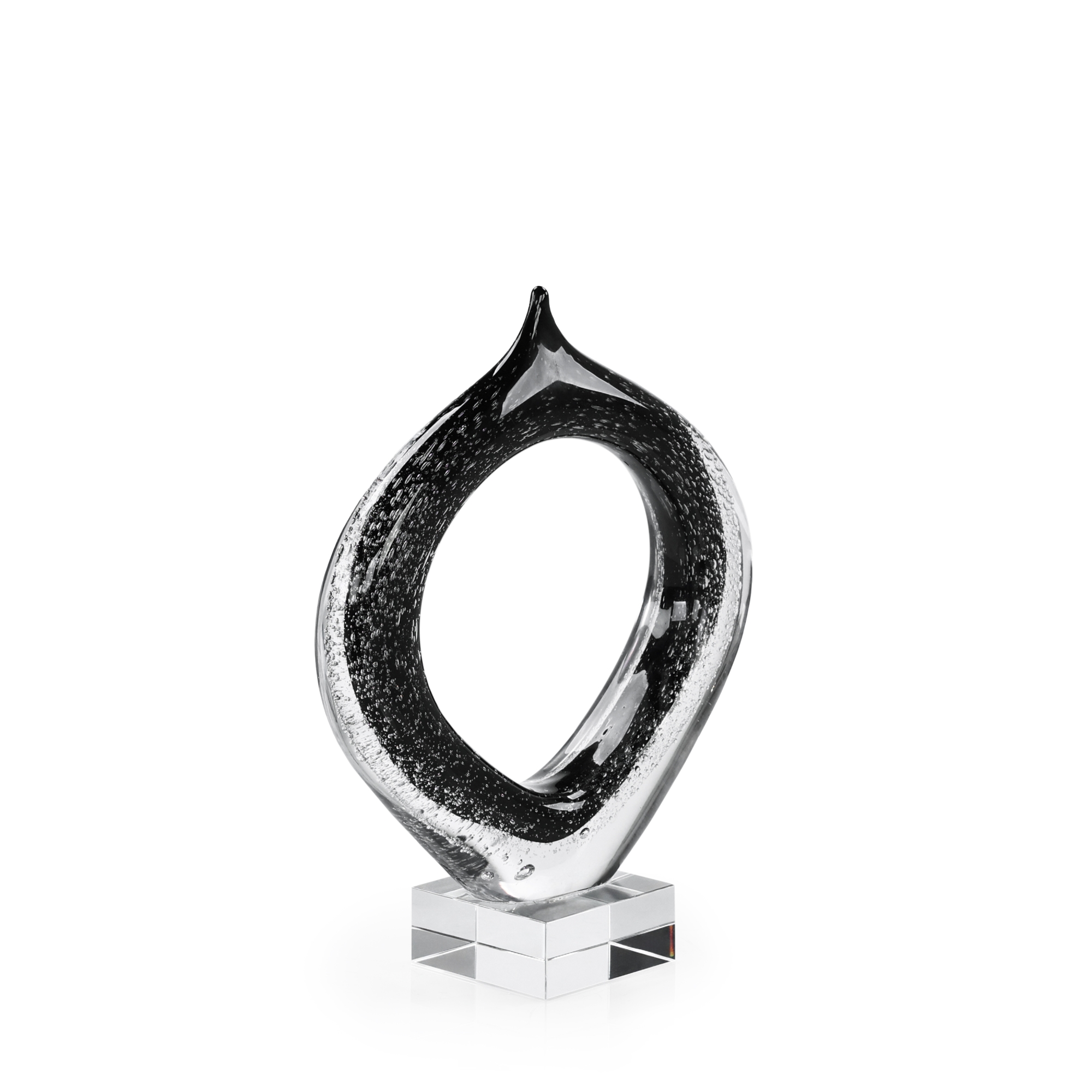 Loop Sculpture, Medium Black