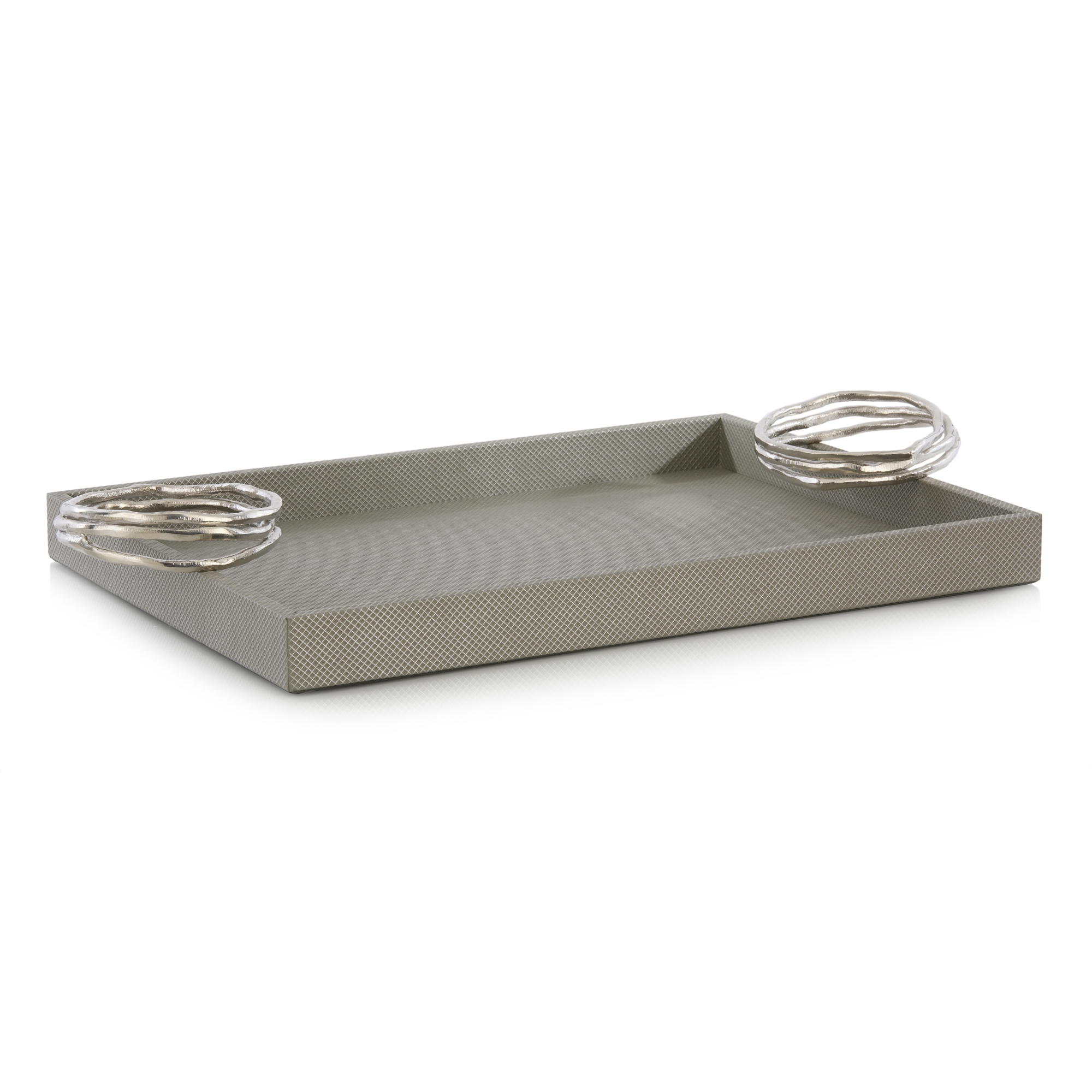 Silver Coil Tray