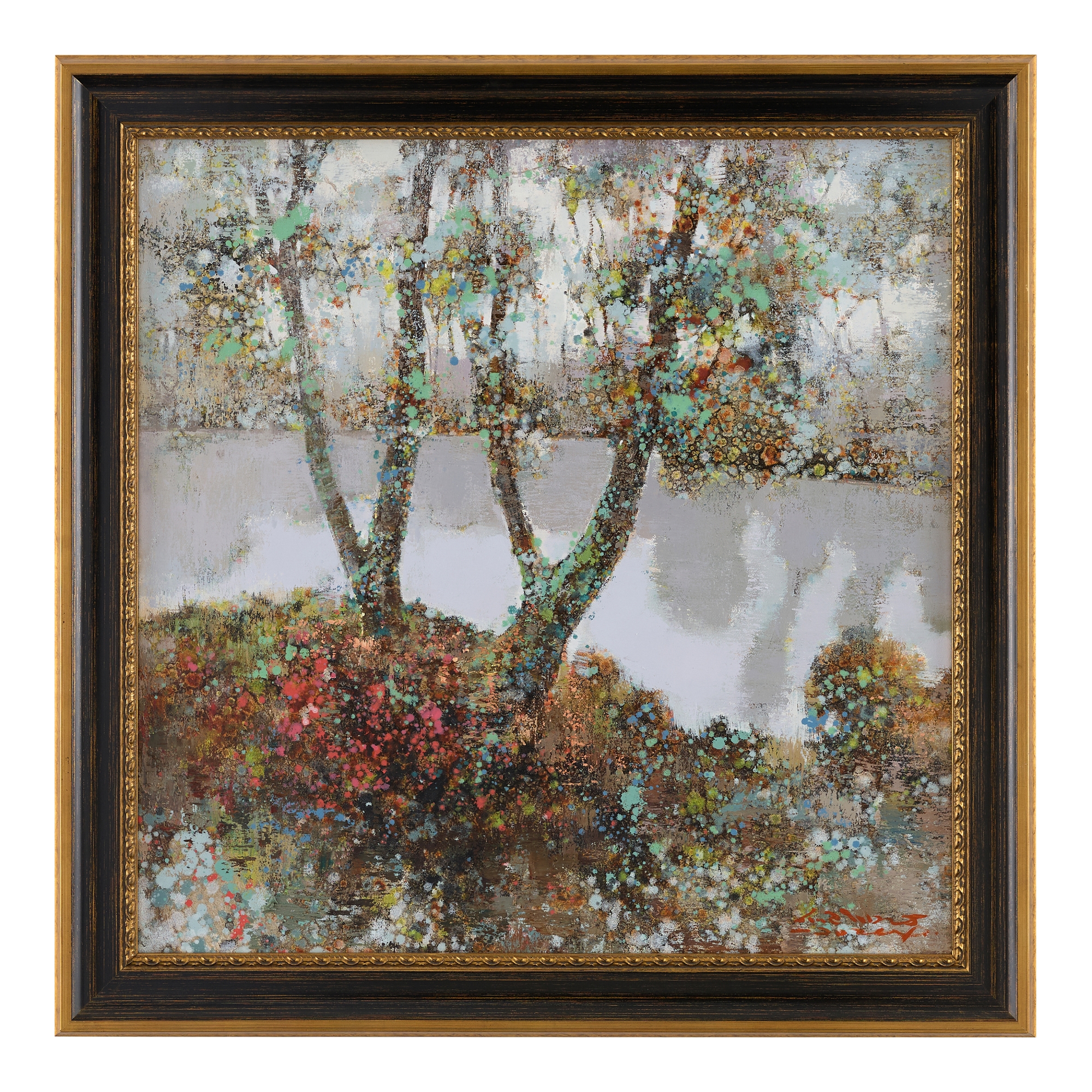 LM Zhou's Calm Creekside